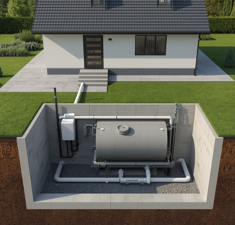 Wszechstronny poradnik poświęcony prawidłowego doboru, osadzenia oraz bezpiecznej obsługi betonowego zbiornika bezodpływowego